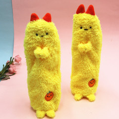 New corner creature corner figure fried shrimp student cute plush pen bag storage makeup bag stationery