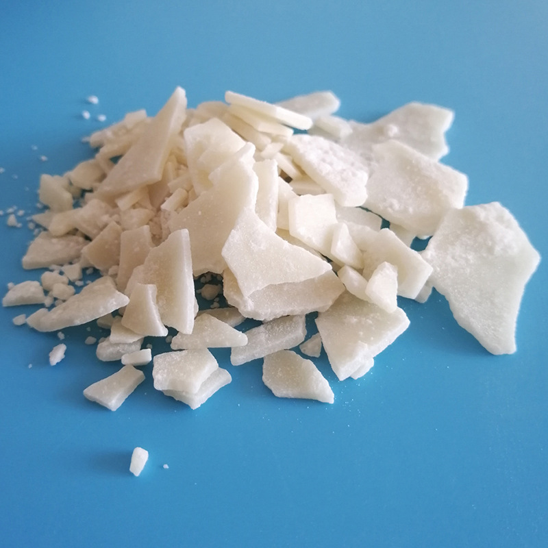 47%泳池浴盐用白色黄色六水氯化镁片状氯化镁厂家供应溶肥水溶性