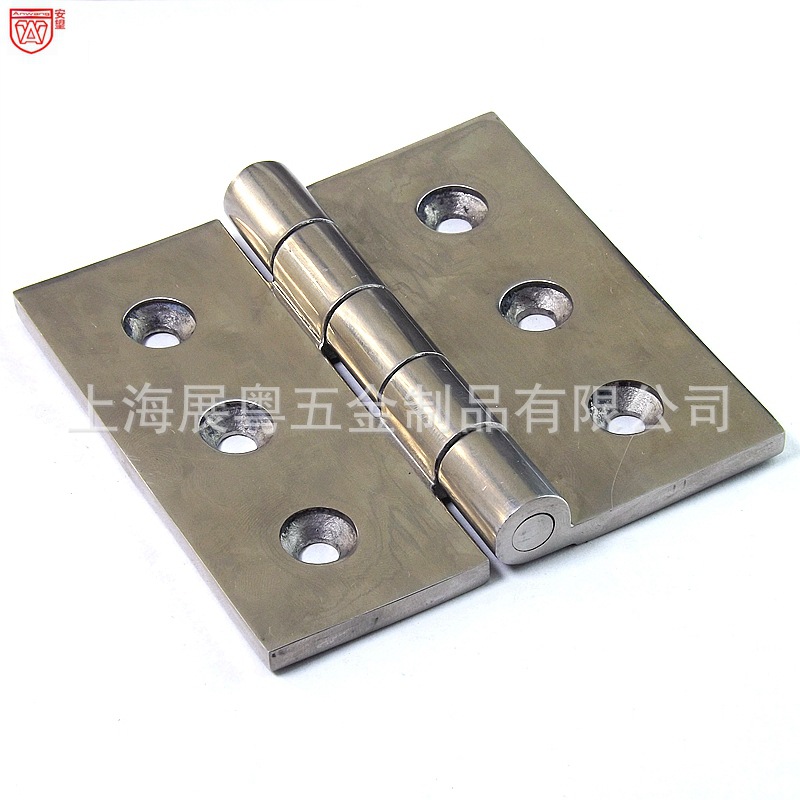 acero inoxidable 304 bisagra de servicio pesado caja de distribución eléctrica puerta de equipo de gabinete bisagra industrial accesorios de máquina herramienta bisagra