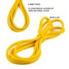 Spot manufacturer direct -selling latex resistance belt tension ring gym strength training tension elastic belt