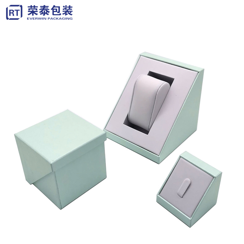 Beveled Edge Jewelry Jewelry Box Beveled Door Bracelet Jewelry Packaging Paper Box Creative Ring Necklace Clock Gift Box