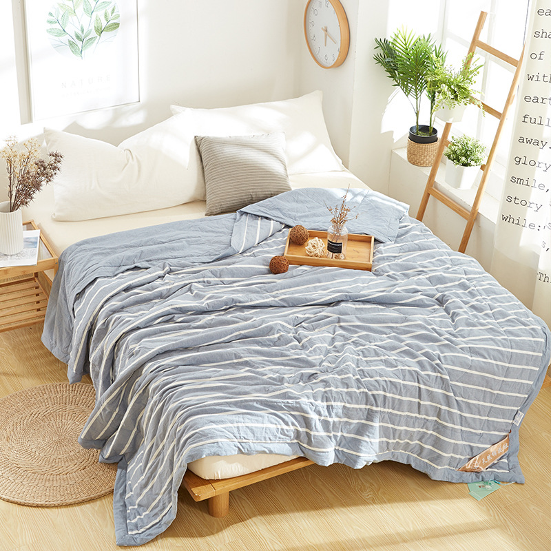 全棉空调被夏季薄款棉花被子单人被芯双人清凉被纯棉水洗棉夏凉被|ms