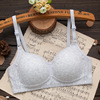 Summer underwear for elementary school students, thin teen girl bra, push up bra, cotton wireless bra