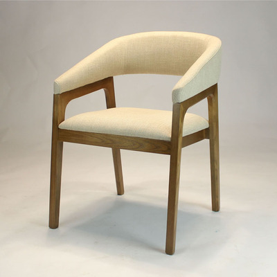 软背餐椅咖啡厅实木椅北欧风情餐椅新款椅韩式餐椅实木椅家用书椅|ms