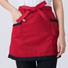 Red and black hem