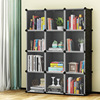 Freestyle Assemble Bookcase DIY Magic tablets environmental protection Plastic bookshelf Manufactor Direct selling