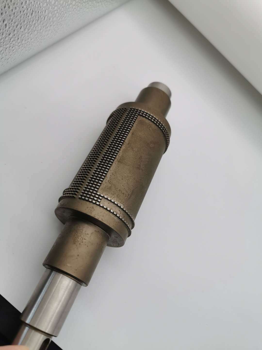 模具动力口罩机三折压花滚筒切片辊切刀复合机滚筒枕 热处理座刀