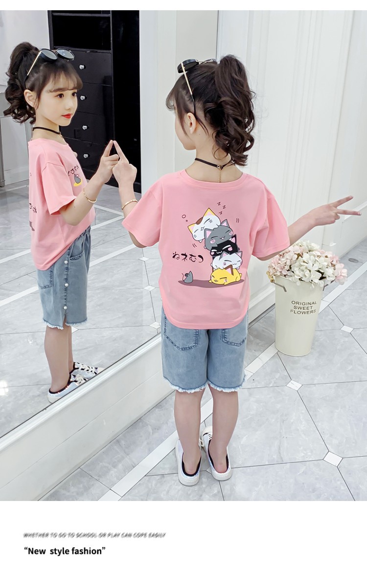 T-shirt enfant en coton - Ref 3440683 Image 86