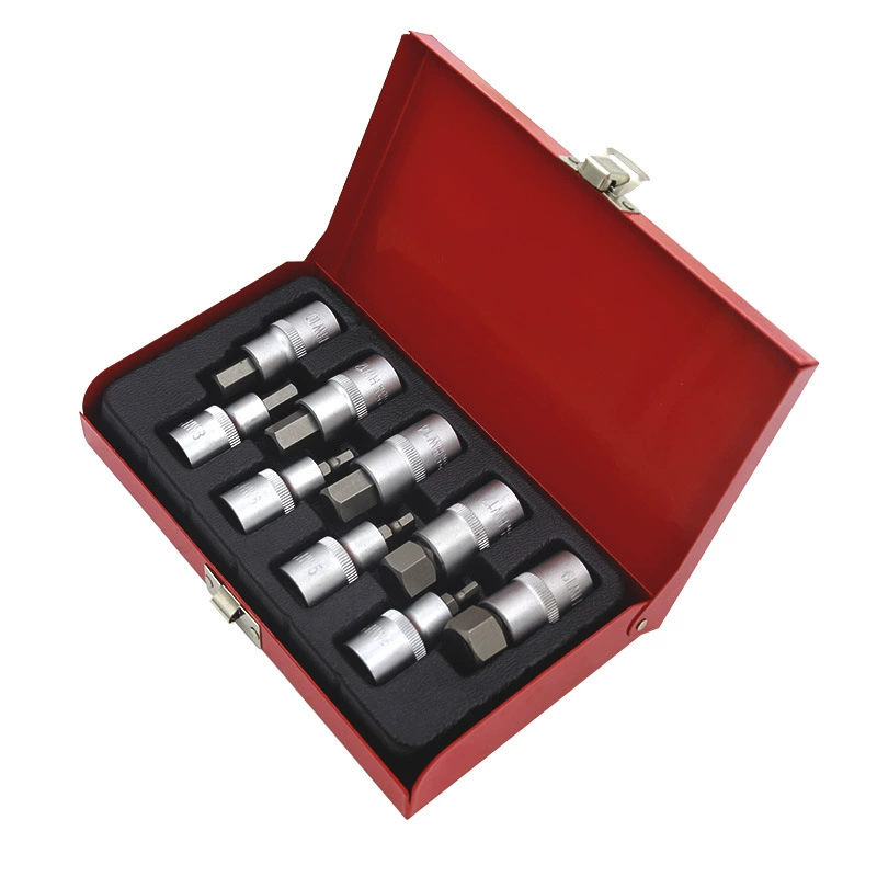 9 частей железный ящик естественный цвет пресс партии рукав спецификации H4,5,6,8,10,12,14,17,19 рукав