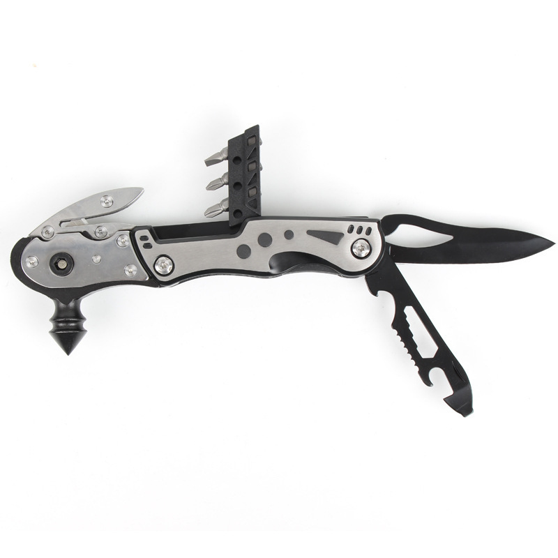 【工厂】福冈工具组合户外野外刀具进口多功能汽车应急逃生锤