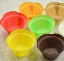 50底150纸片一次性防油纸杯郁金香杯火焰杯成型机