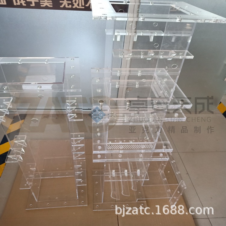 亚克力实验仪器装置 有机玻璃产品 可来图定制 北京厂家加工直销