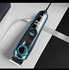 Hot -selling new 5 -in -1 multifunctional electric push LCD digital hair corridor carving electronic push charging haircut