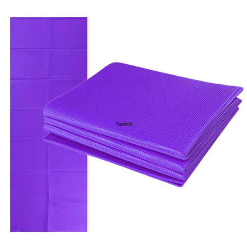 PVC folding yoga mat sports fitness mat sit-ups blanket portable foldable cross-border Amazon