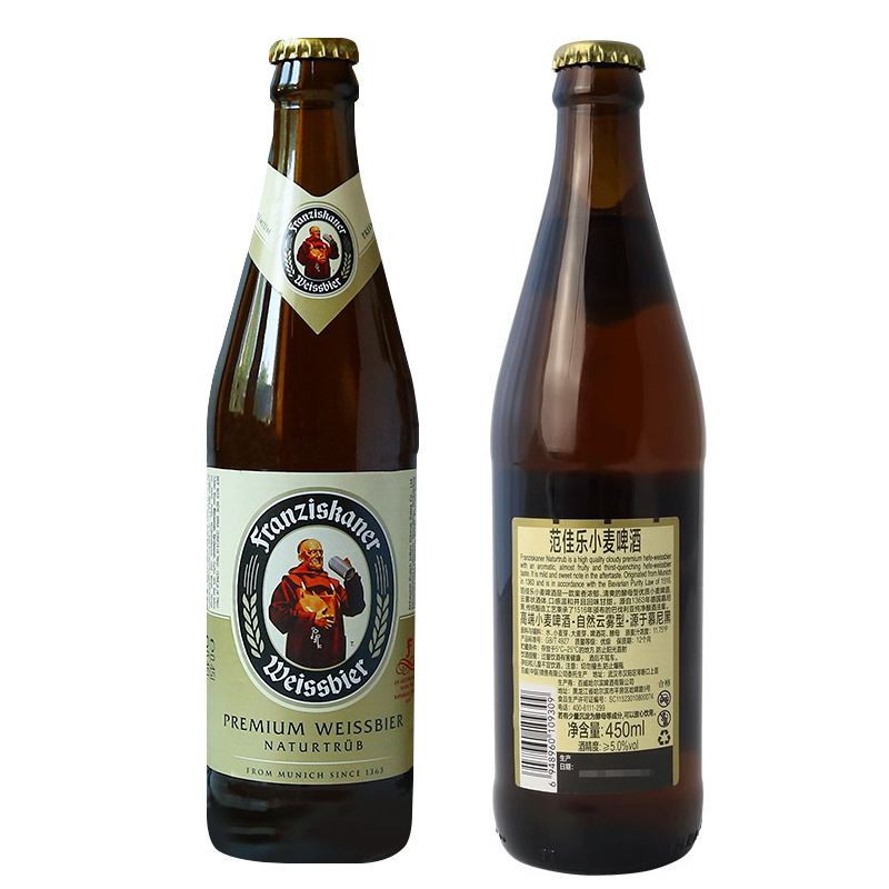 教士白啤酒 德国瓶装教士/范佳乐小麦白啤酒 450ml*12瓶整箱-阿里巴巴