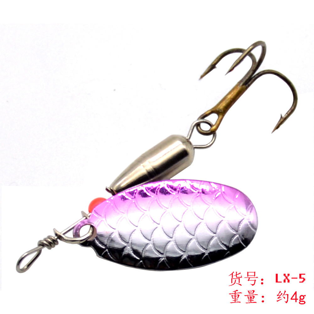 Metal Vibrax Fishing Lures 3g Spinner Baits Fresh Water Bass Swimbait Tackle Gear