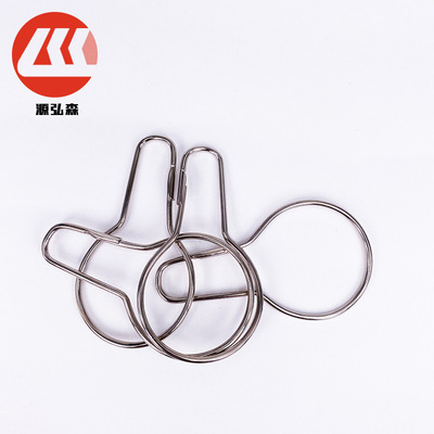厂家批发铁线葫芦扣 多功能灯泡型葫芦扣 镍色高档产窗帘葫芦扣