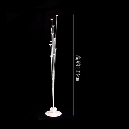 New road leading floor floating display stand set wedding birthday party props heightening balloon table floating column
