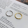 One size ring, Korean style, silver 925 sample, simple and elegant design