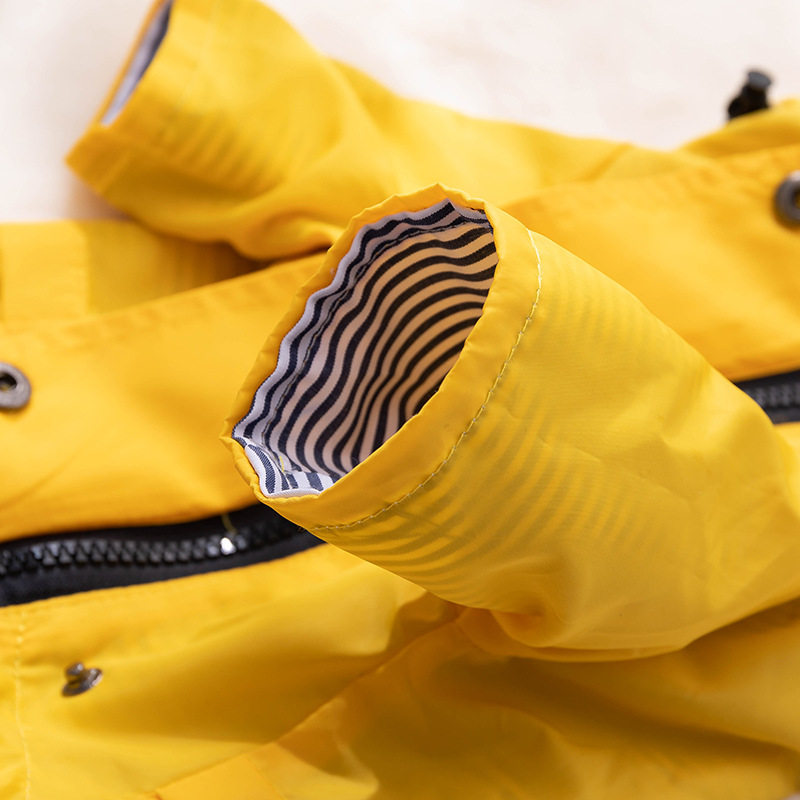 Impermeable a prueba de viento y lluvia de la marca Tidal, traje de carga, impermeable para perros_voghion.com