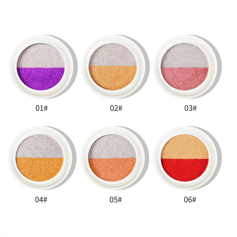 Suministro transfronterizo de uñas polvo de espejo mágico sólido uñas polvo de láser de dos colores polvo de oro de titanio 2020 Venta caliente ventas directas de fábrica
