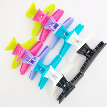 现货发根厂家直销发廊专用美容发夹8CM黑色蝴蝶发型定位造型