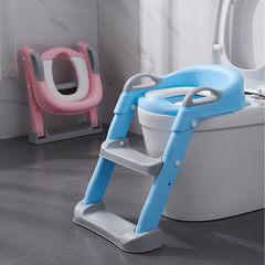 Factory price direct supply of children's toilet auxiliary toilet ladder female baby child male toilet step toilet seat