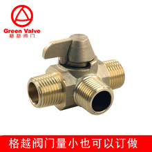 �o�U�S�~��ͨ���yT��L�̓���zNPT�ݼy3Way Brass Diverter Valve