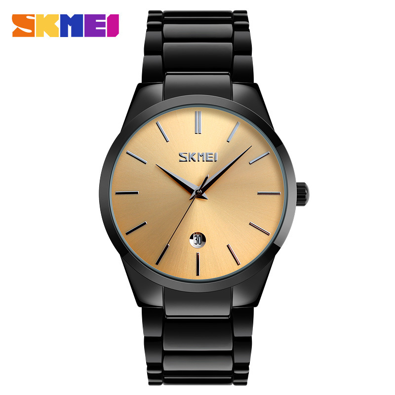 Skmei nuevo reloj de cuarzo resistente al agua caliente reloj electrónico de moda para hombre reloj de negocios de alta gama 9140