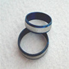 Matte blue fashionable ring stainless steel for beloved, accessory