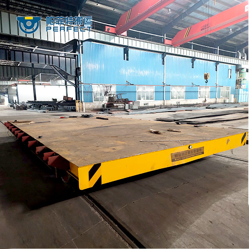 批量1-50吨钢渣低压轨道供电轨道车KPDZ-40T轨道运输车