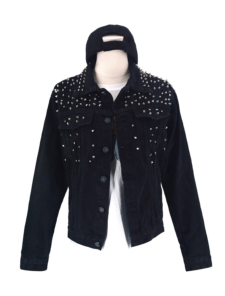 black rivet short denim jacket NSSY9146