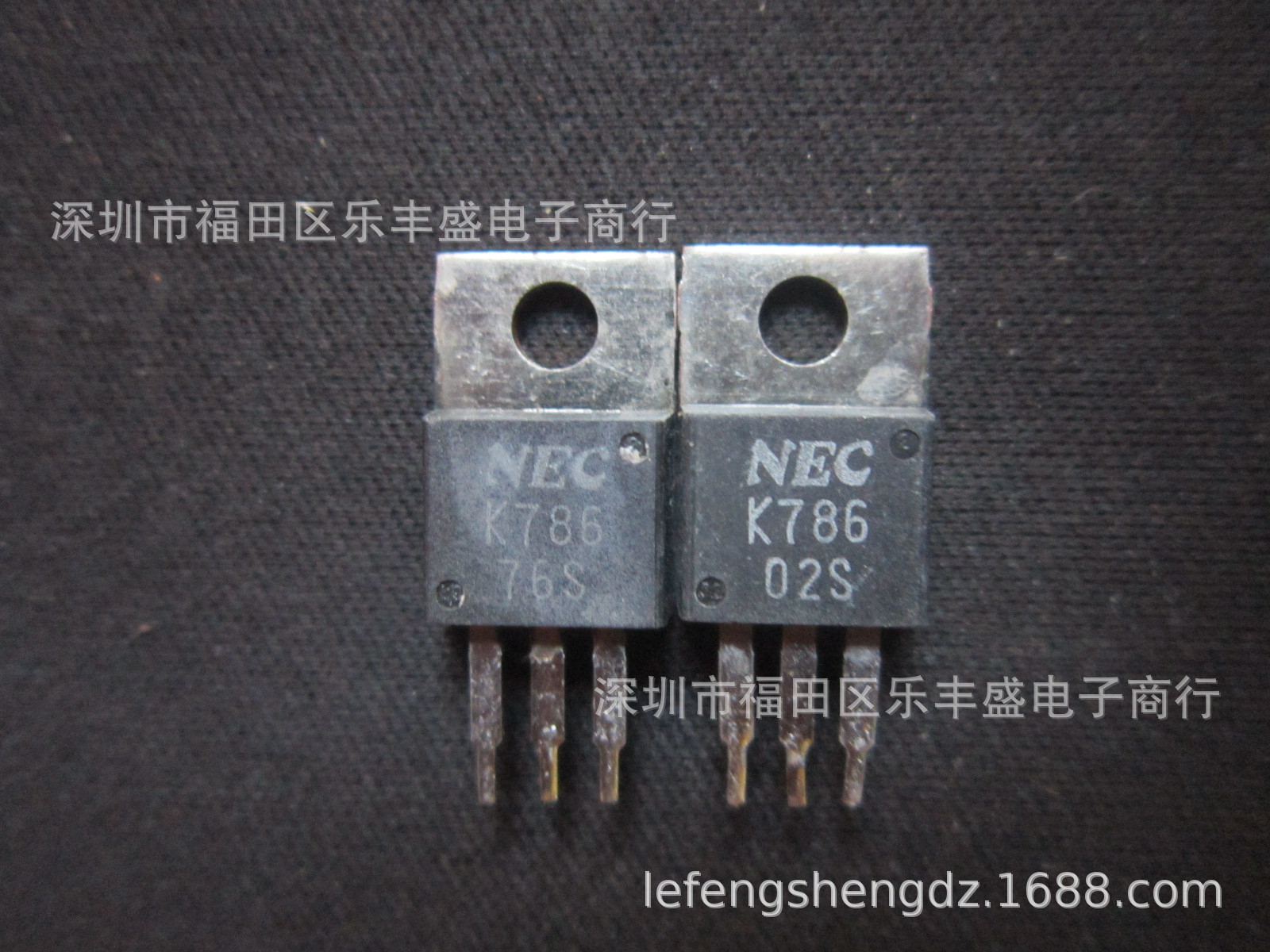K786 2SK786 拆机 N通道 功率MOSFET 3A 900V TO-220