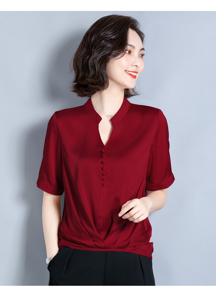 Chemisier en Mousseline de soie - Ref 3429309 Image 35