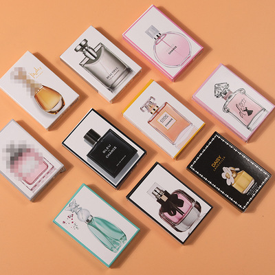 抖音爆款卡片香水小样20ml正品牌男女士香水试用装试管OEM|ms