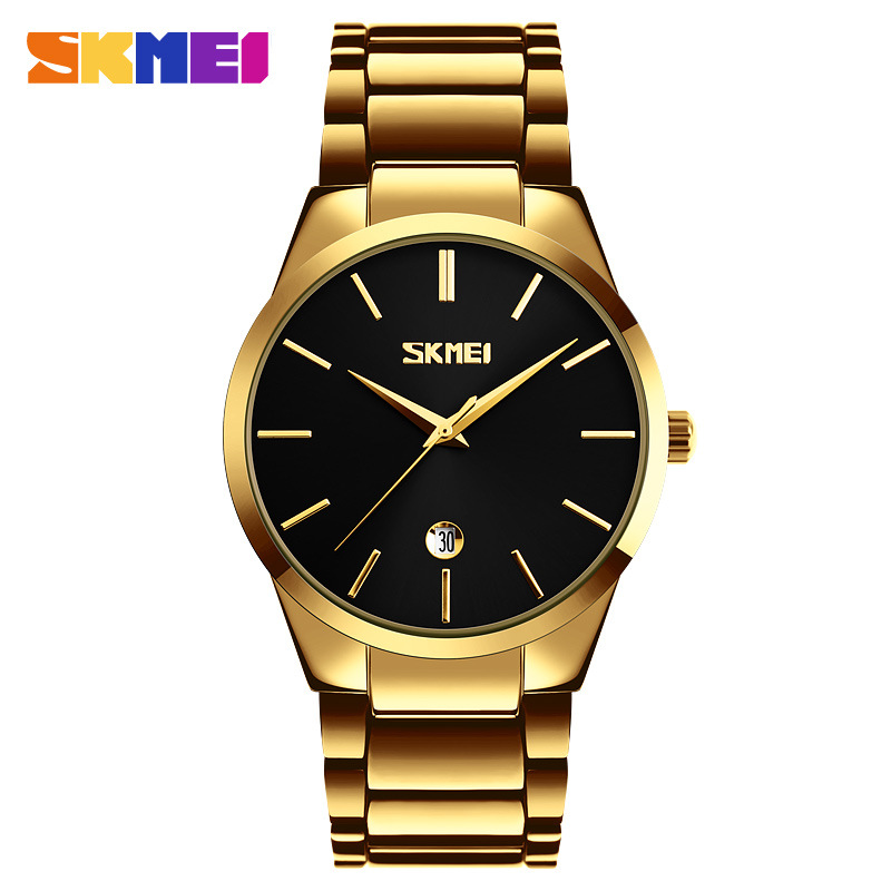 Skmei nuevo reloj de cuarzo resistente al agua caliente reloj electrónico de moda para hombre reloj de negocios de alta gama 9140