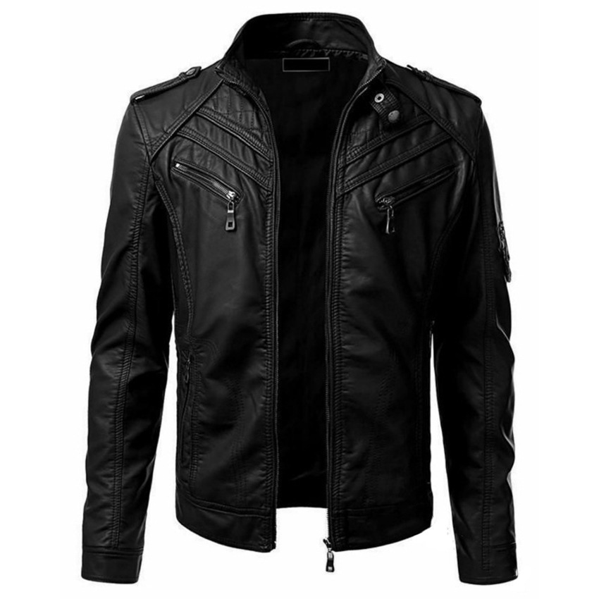 Veste en cuir homme - Ref 3443908 Image 5