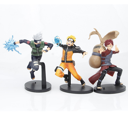Naruto Hand Model Doll Naruto Gaara Kakashi Battle Form Ornament Lucky Bag