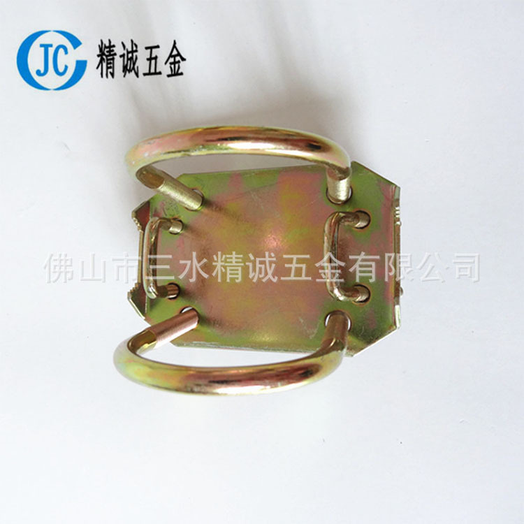 厂家供应天线双U型夹码50mm抱杆天线夹码天线夹具价格JC01-08