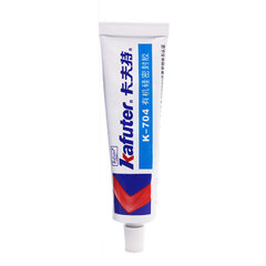 Kafate 704 Silicone Rubber, Greenhouse Cured K-704RTV Silicone Rubber Sealant, Rubber Type, 45g