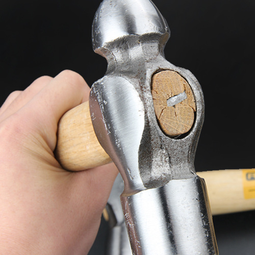 Ford log handle round hammer nipple hammer high carbon steel hammer home installation hammer 1p/1.5p/2p/2.5p/3p