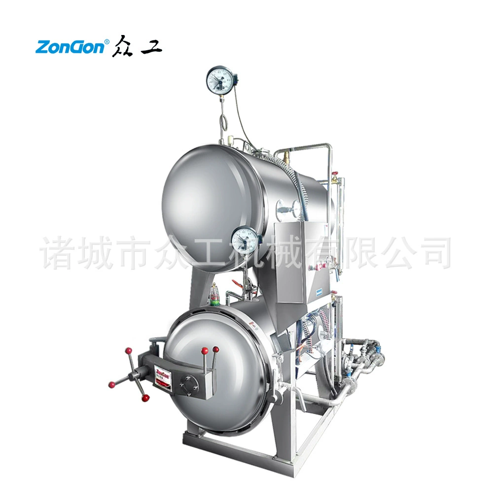 Высокотемпературный стерилизационный горшок Вакуумная упаковка Говядина Сушеная Водяная баня Стерилизационный чайник Фруктовый кукурузный стерилизационный горшок