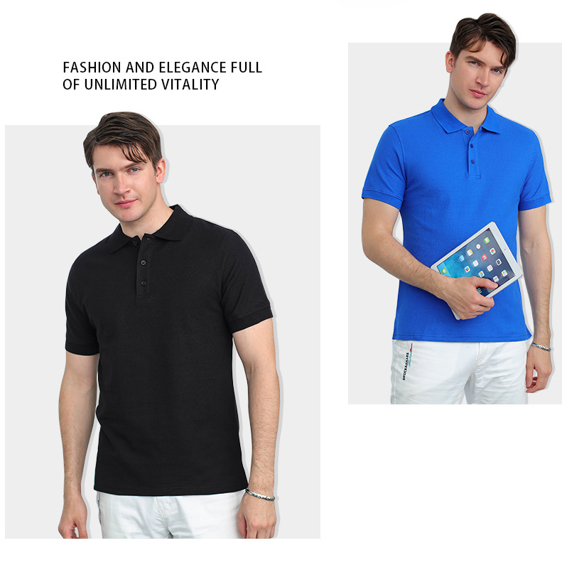 Polo homme en Coton peigné - Ref 3443021 Image 25