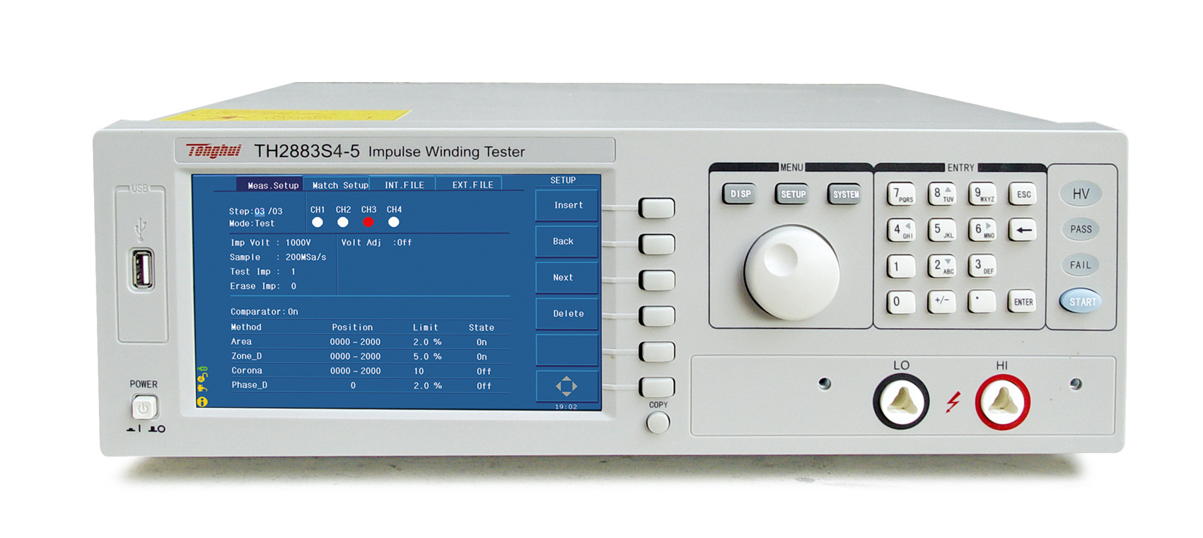常州 同惠 TH2883S4-5 脉冲式线圈测试仪