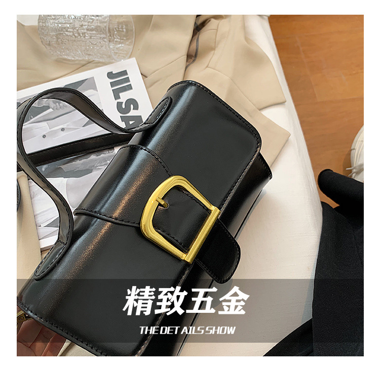 Simple Portable Small New Trendy Fashion Retro Single Shoulder Messenger Bag display picture 22