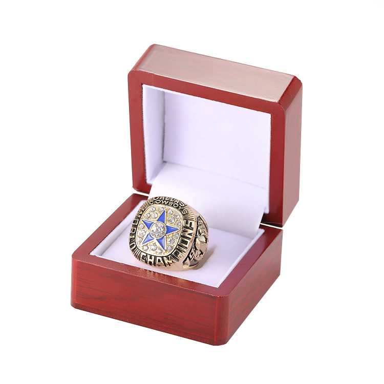 NFL 第六届超级碗冠军1971达拉斯牛仔队冠军戒指尺码全一件代发