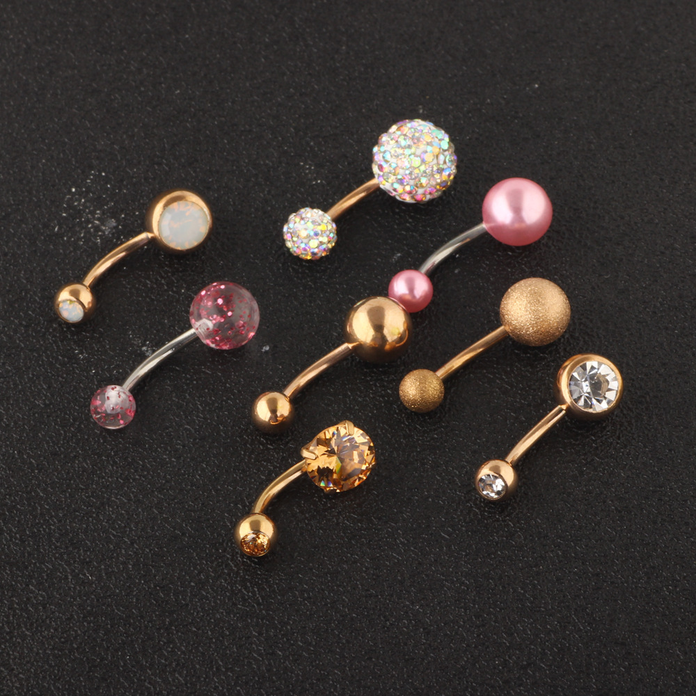 Pointed titanium steel lip stud product view
