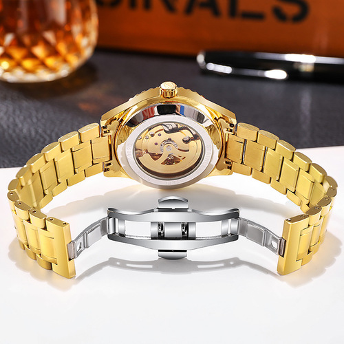 Brand men's fully automatic mechanical watch Swiss Dragon watch waterproof live broadcast one-piece drop shipping men's watch