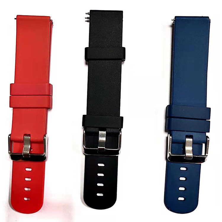 智能运动体温心率血压血氧监测手表E80 E04S F54 TPU皮金属表带|ms