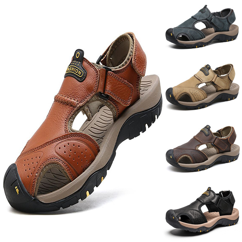 2022 summer sandals men's shoes cross-bo...